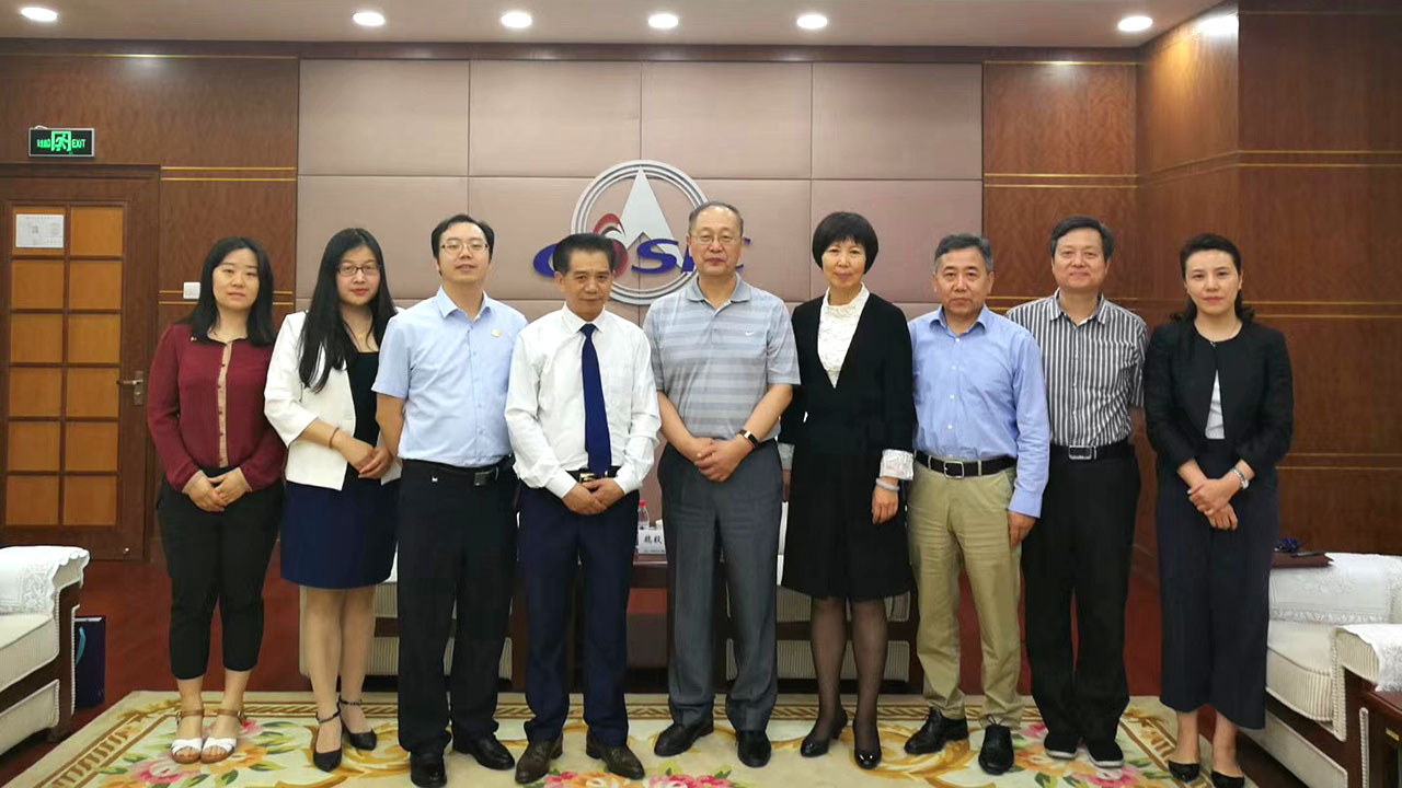 中国航天科工集团有限公司党组成员、副总经理魏毅寅会见AGIN国际厅大会执行主席何绪明